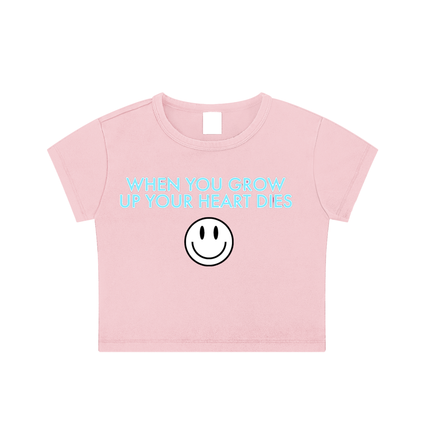 Heart Dies Crop Tee