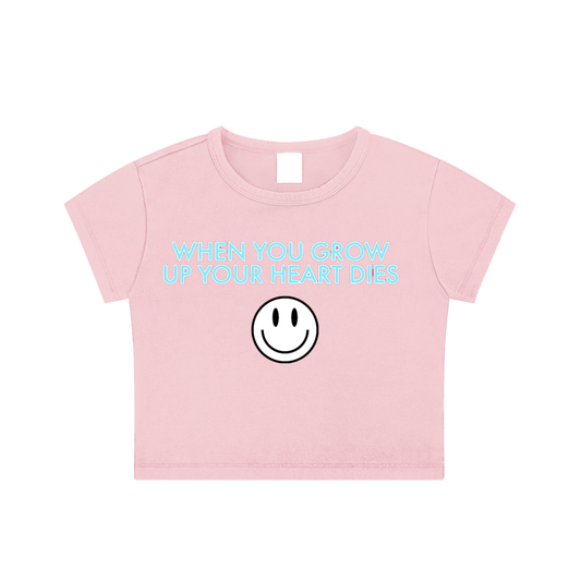 Heart Dies Crop Tee